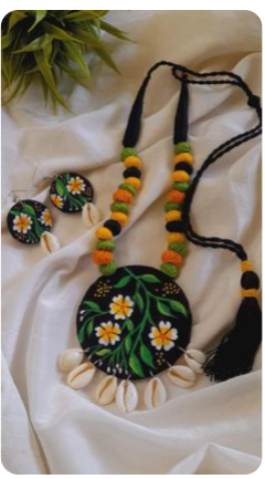 Handmade artificial jewellery