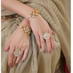 Artificial Jewellery with Saree