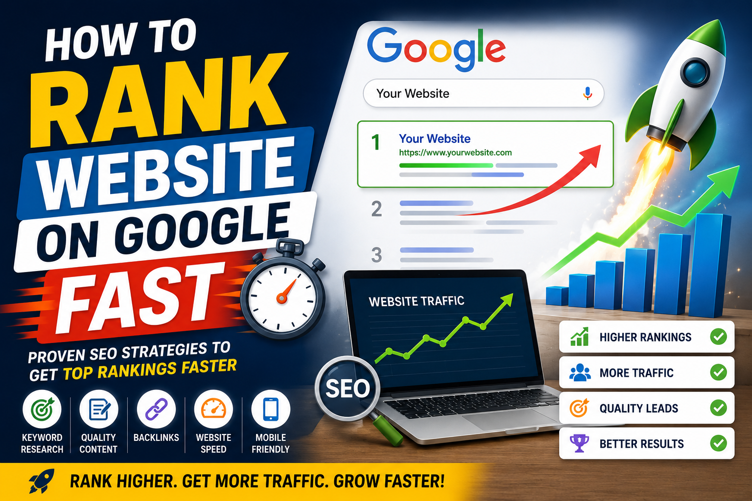 How to Rank Website on Google Fast
