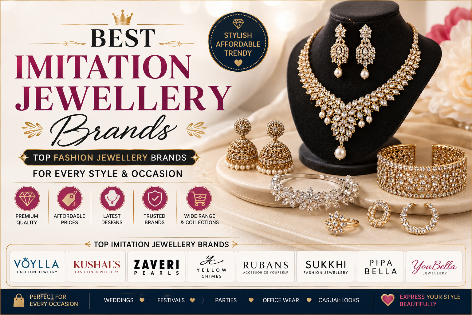 best imitation jewellery brands