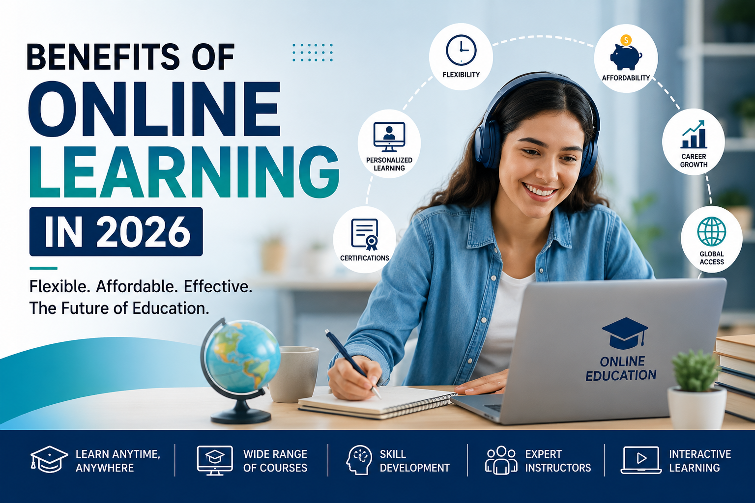 benefits of online learning in 2026