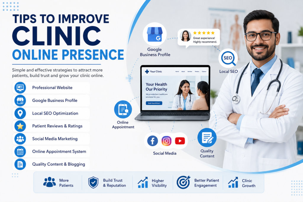 Tips to improve clinic online presence